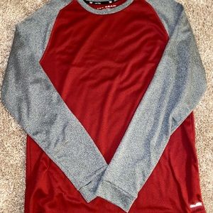 Tek Gear , Dry Fit , Mens athletic wear , red and grey